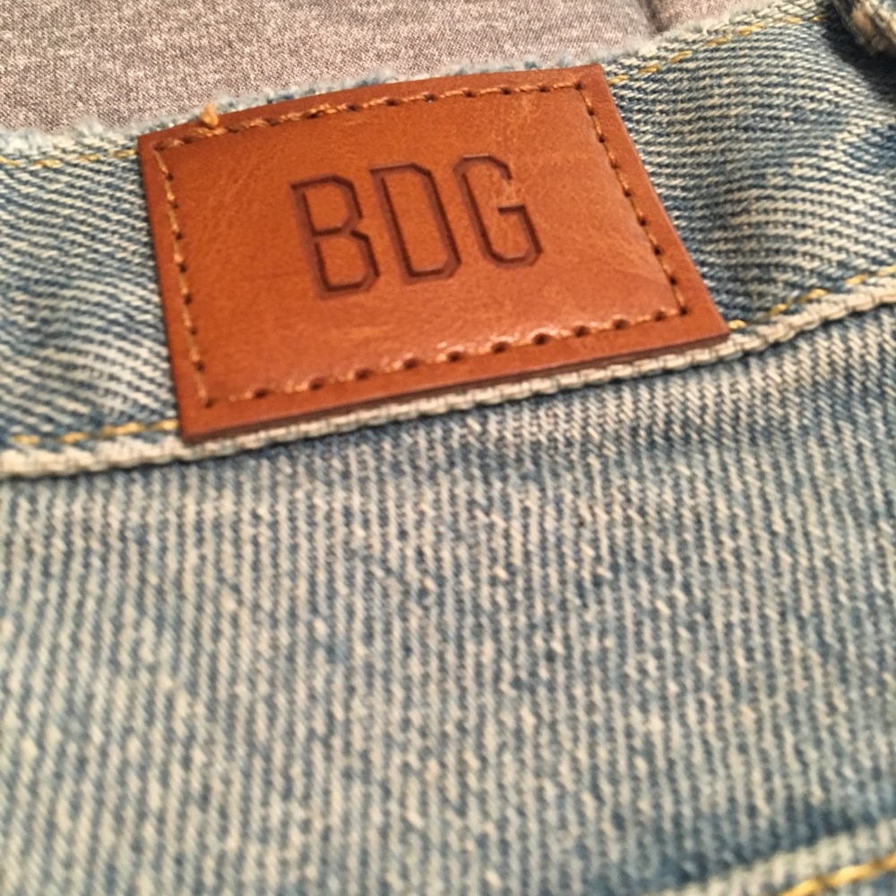 BDG Mom High Rise Jean Shorts